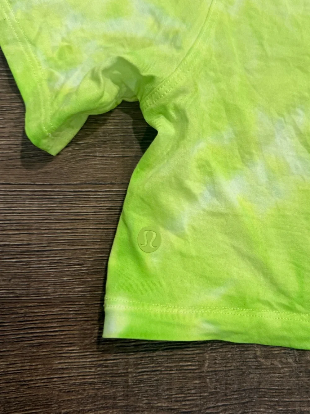 Lululemon | All Yours Cropped Cotton T-Shirt *Tie Dye